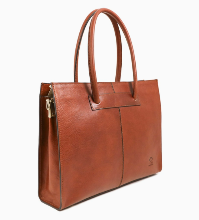 Davina | Leather Laptop / Work Tote