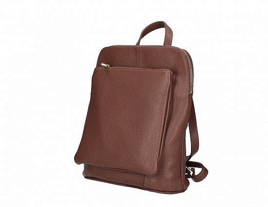 Italian Leather 'Vera Pelle' Convertible Backpack/Crossbody/Travel – Cobblestone Shoppes