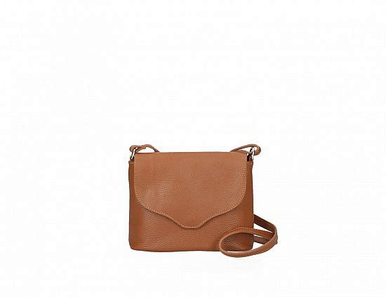 Elle | Mini Bag with Scallop-edge Flap