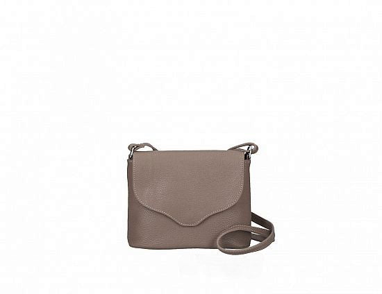 Elle | Mini Bag with Scallop-edge Flap
