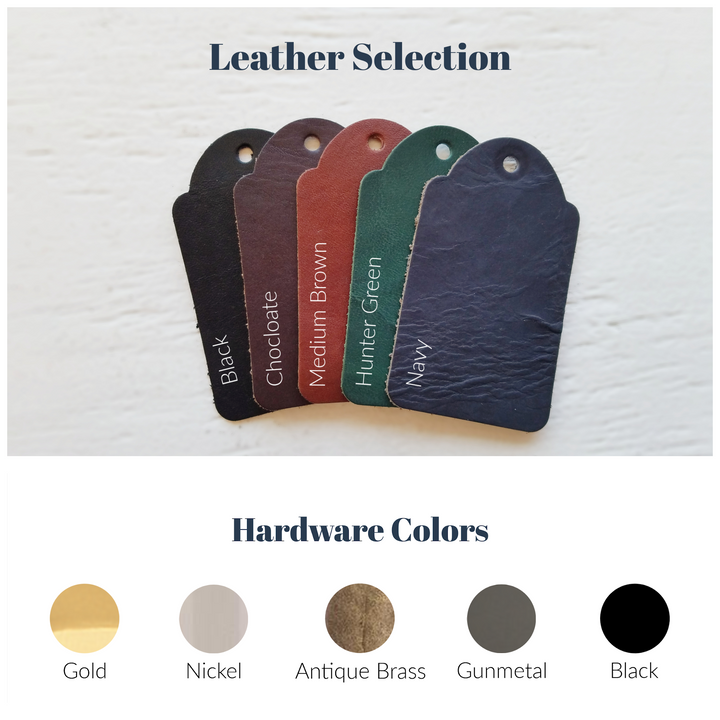 Leather Day Planner Cover with Calendar Insert