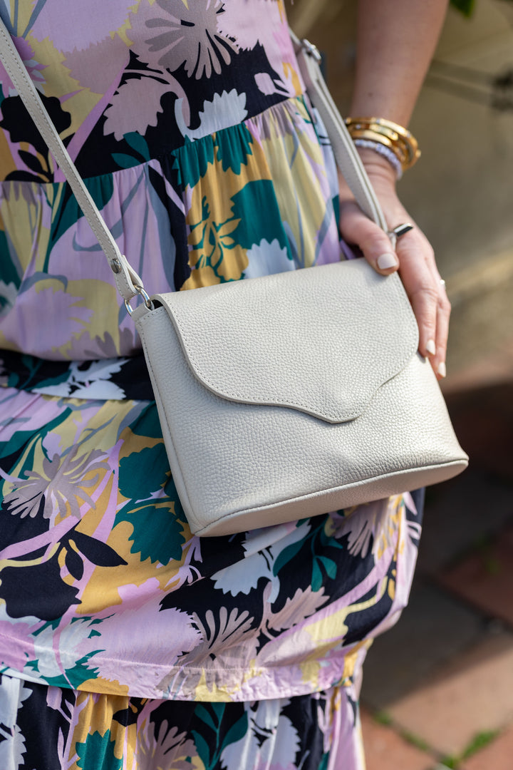 Elle | Mini Bag with Scallop-edge Flap