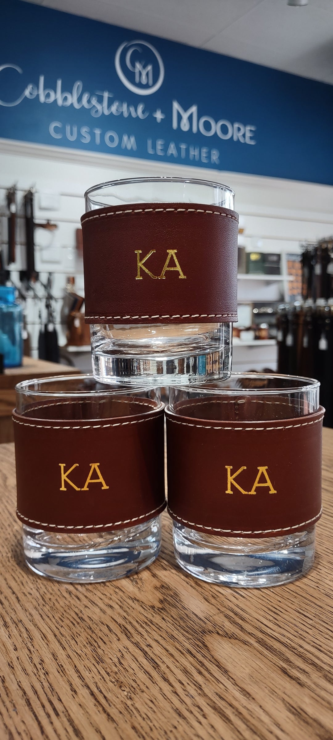 Personalized Bar Glass Set