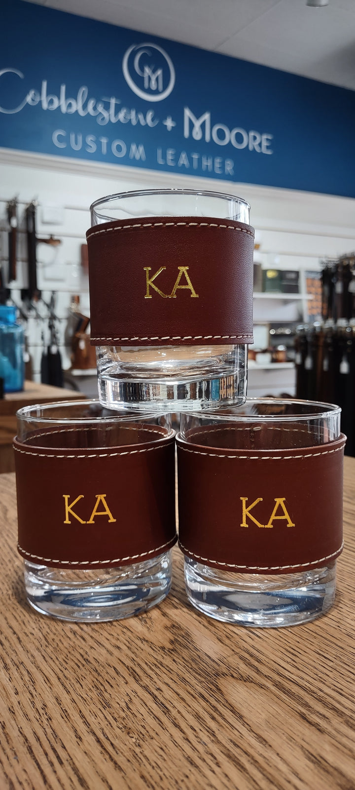 Personalized Bar Glass Set