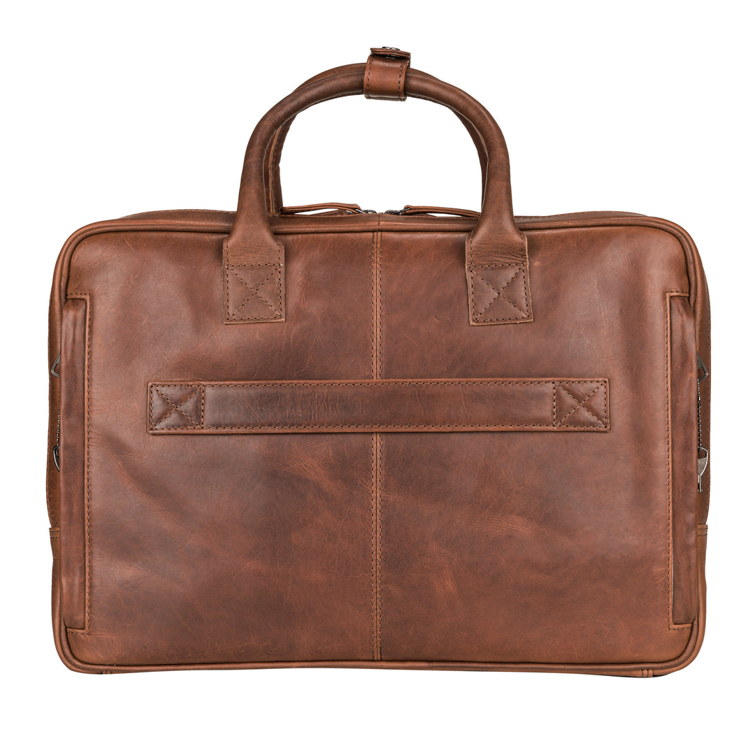 Hayden | Concealed Carry Leather Computer Briefcase with RFID Organizer