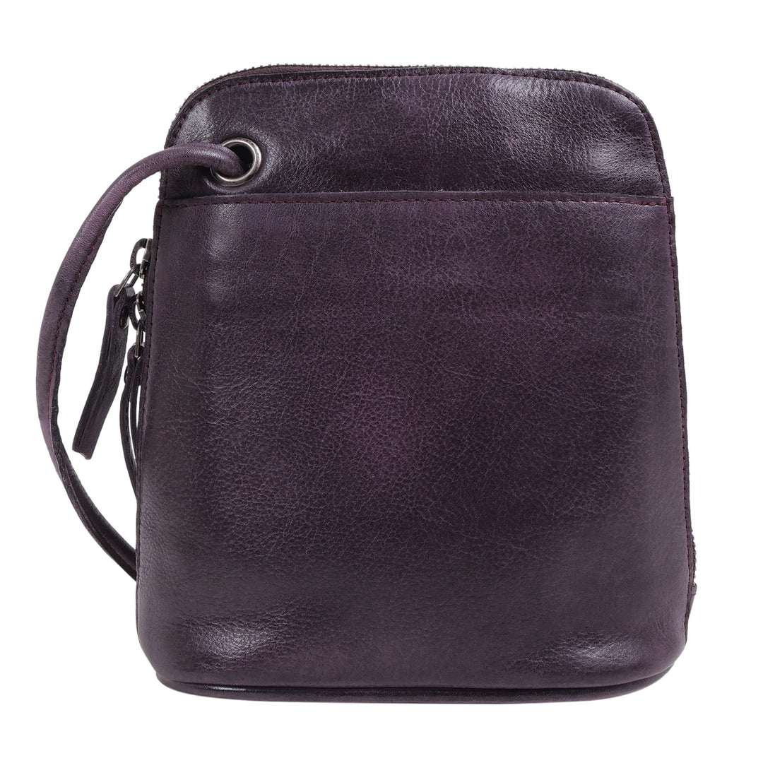 Laurel Compact Organizer | Leather Cross-body