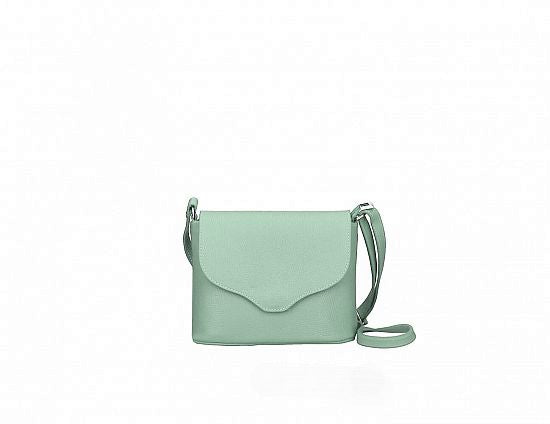 Elle | Mini Bag with Scallop-edge Flap