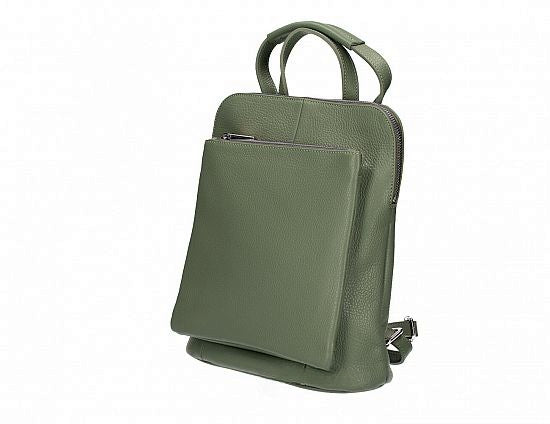 Italian Leather 'Vera Pelle' Convertible Backpack/Crossbody/Travel – Cobblestone Shoppes