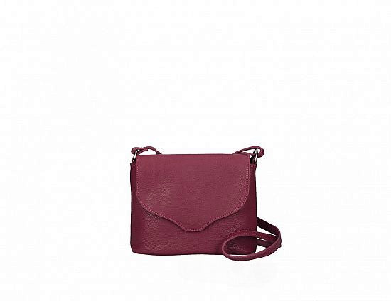Elle | Mini Bag with Scallop-edge Flap