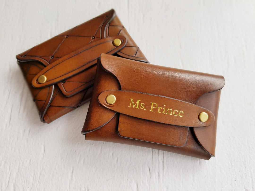 Leather Business Card Holder Leather Business Card Holder