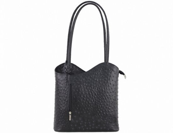 borse en Pelle, Bags, Stunning Borse En Pelle Ostrich Leather Bag Made In  Italy