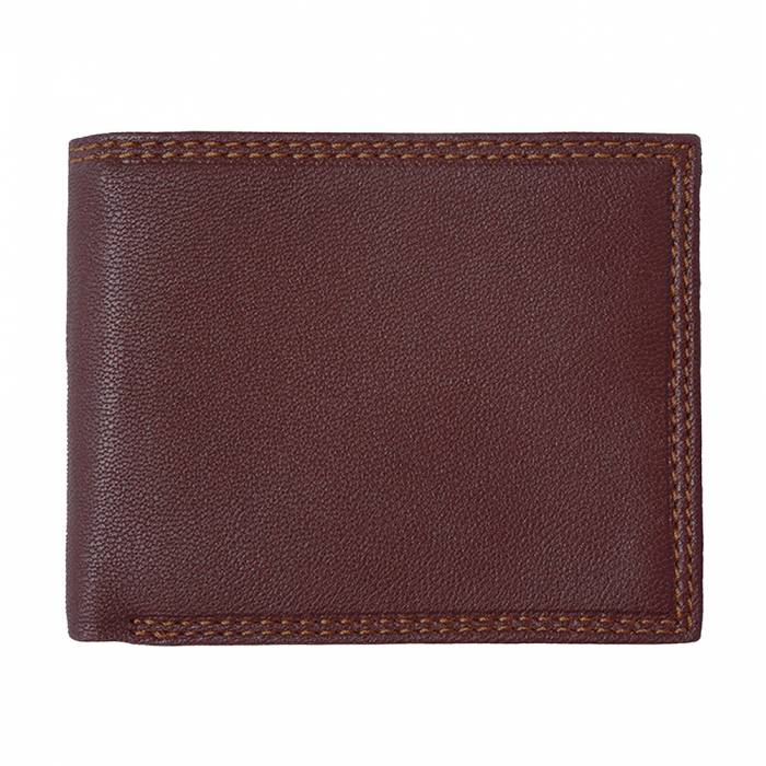 Bi-Fold Wallet with Flip-up Flap