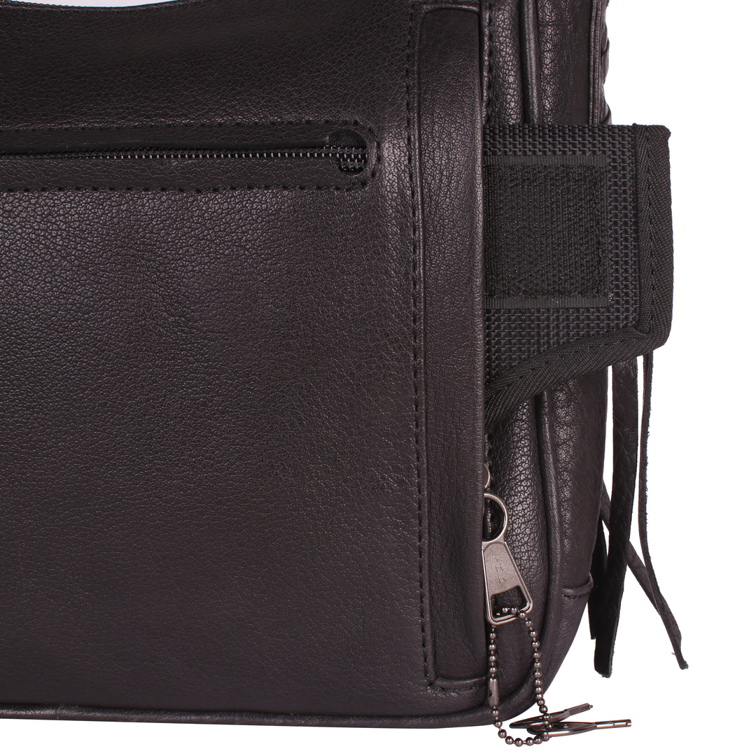 Style "Callie" | Concealed Carry Crossbody Shoulder Bag | Locking Concealment View w/ Holster | By Lady Conceal