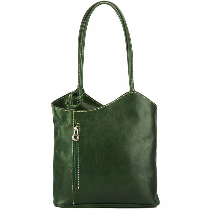 Convertible Handbag, Vintage Leather