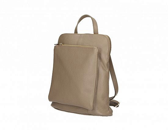 convertible backpacks leather Italian Leather 'Vera Pelle' Convertible Backpack/Crossbody/Travel – Cobblestone Shoppes