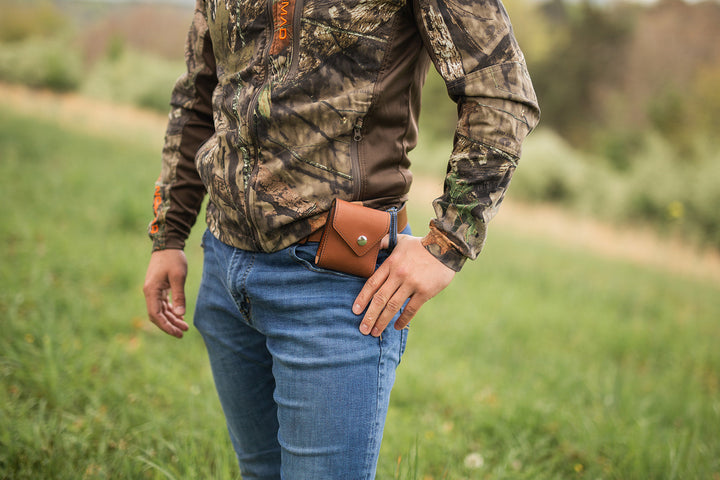 Leather Ammo Case for BIG-BORE Cartridges
