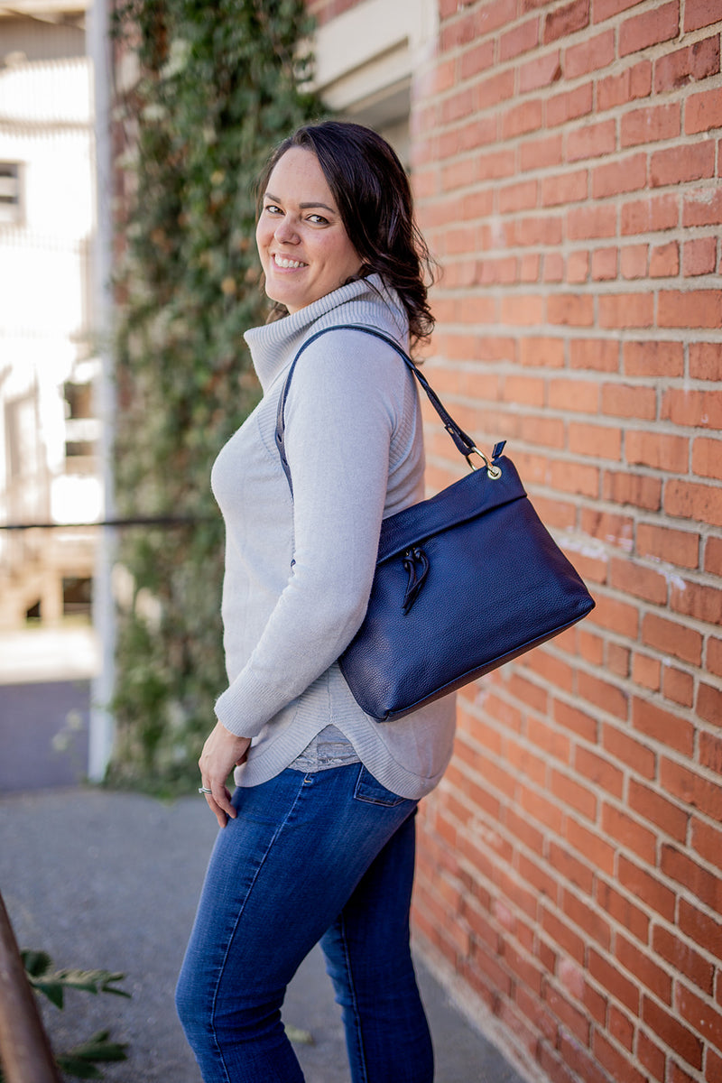 Braided Accents Handbag