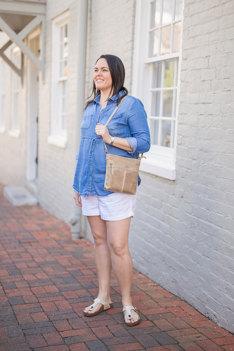 Leather Cross-body | &