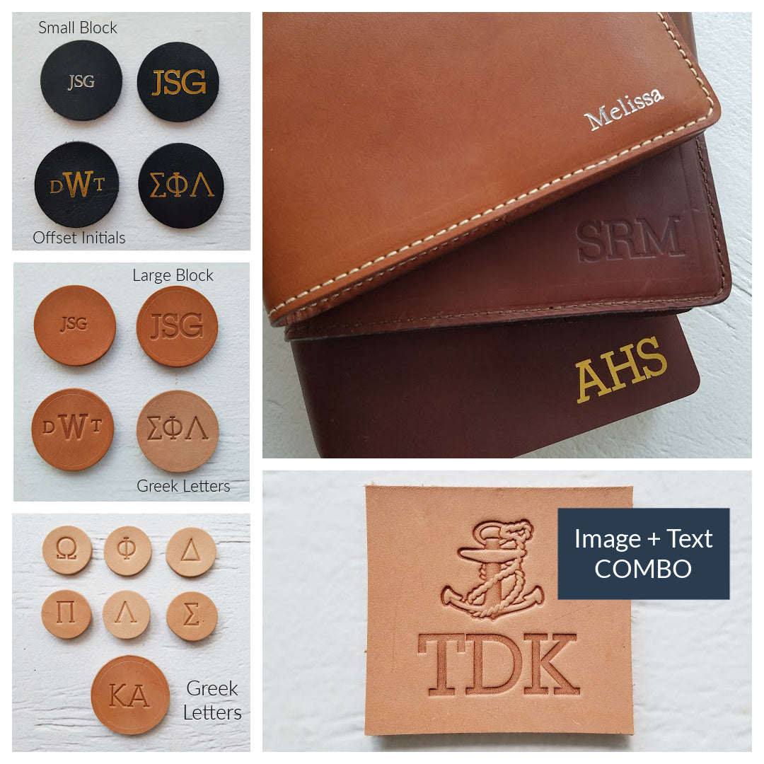 Leather Day Planner Cover with Calendar Insert