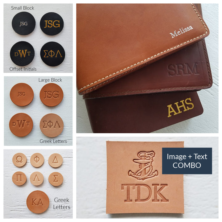 Leather Day Planner Cover with Calendar Insert