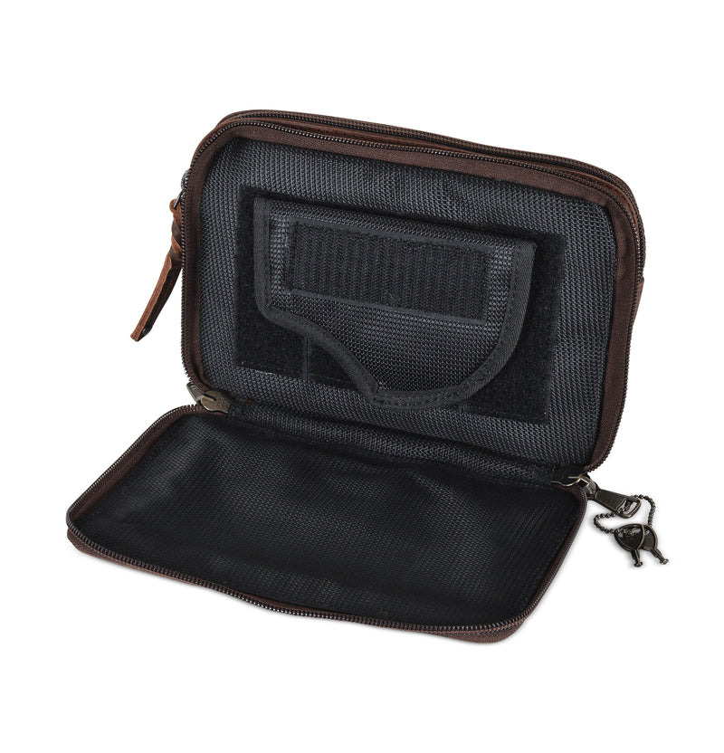 Style "Kailey" | Concealed Carry Leather Waist Pack | Concealment Pocket | Full Grain Leather | By Lady Conceal