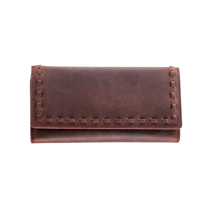 Hope RFID Leather Laced Wallet