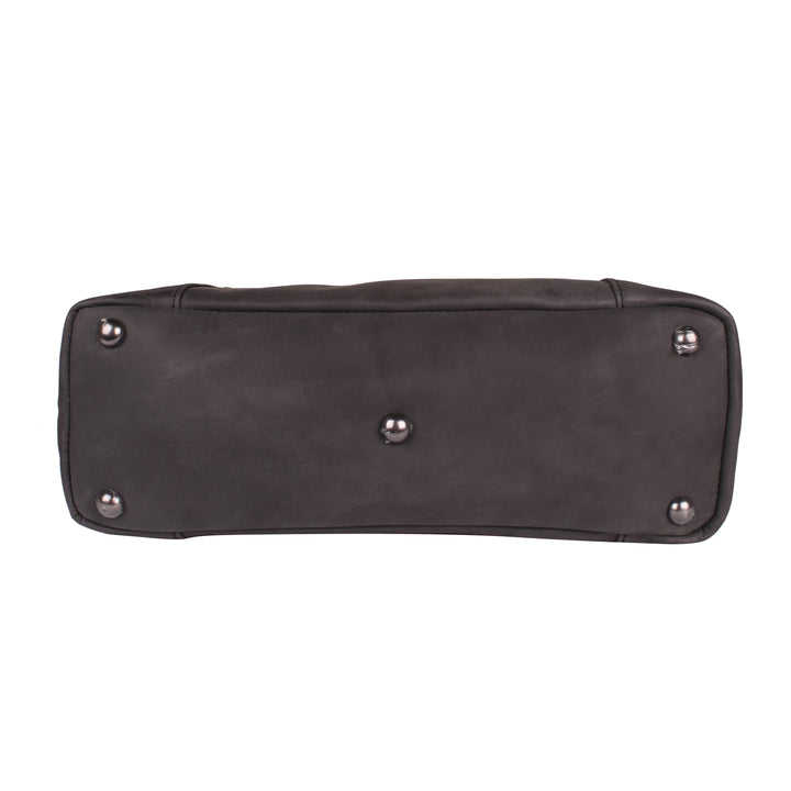 Style "Kendall" | Concealed Carry Tote/Shoulder Bag/Crossbody| Bottom View | Full Grain Leather | By Lady Conceal