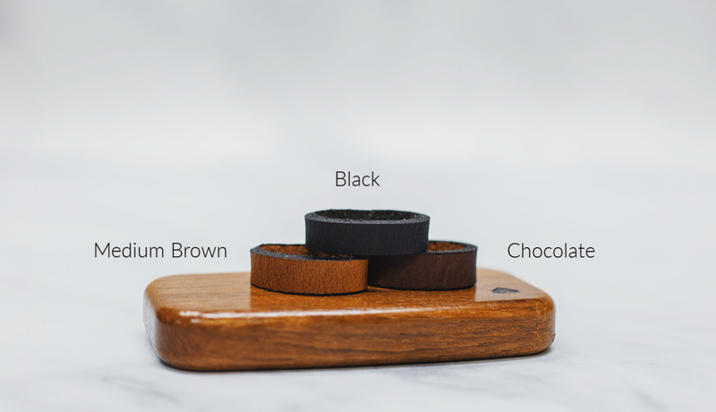 Water Buffalo Leather Belt, 1" wide, Square Buckle [Quick Ship]