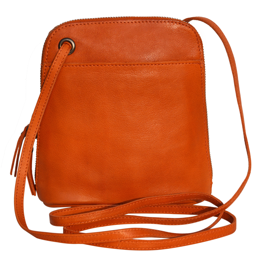 Laurel Compact Organizer | Leather Cross-body