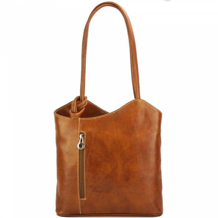 Convertible Handbag, Vintage Leather